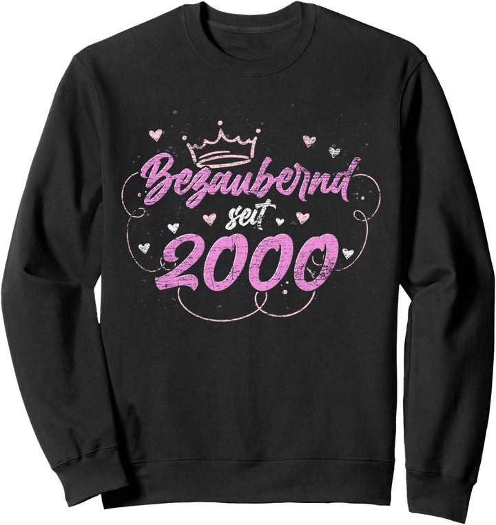 Bezaubernd seit 2000 Geschenk Frauen 22 Geburtstag Sweatshirt