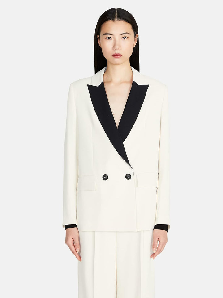 Sisley Women's 24YKLW00V Jacket, Beige 0L8, 38