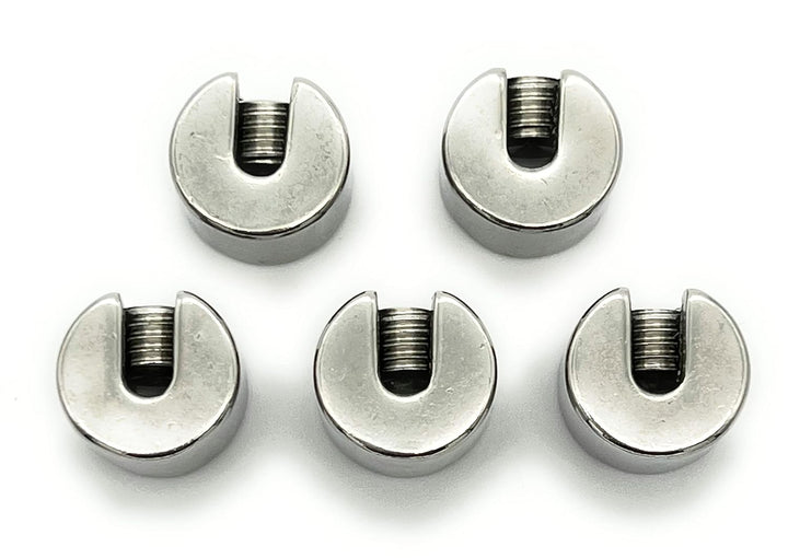 Klemmstopper Stoppklemme Edelstahl V4A | Drahtseil Ø 4mm | 10 Stück | Grösse und Menge WÄHLBAR | Dra