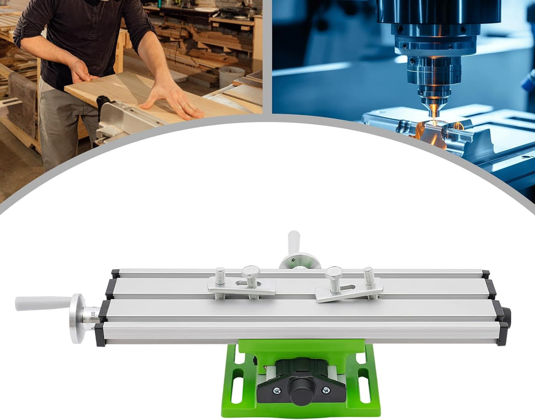 Kreuztisch FräStisch Maschine,Arbeitstisch üR FräSmaschinen,X-Y-Schiebetisch für Mini-Bohrmaschine E