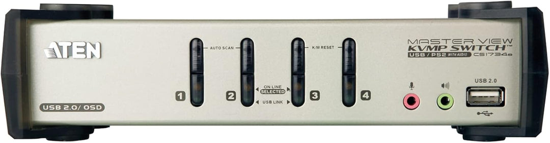 Aten CS1734B KVM Switch (4x VGA, 4x USB)