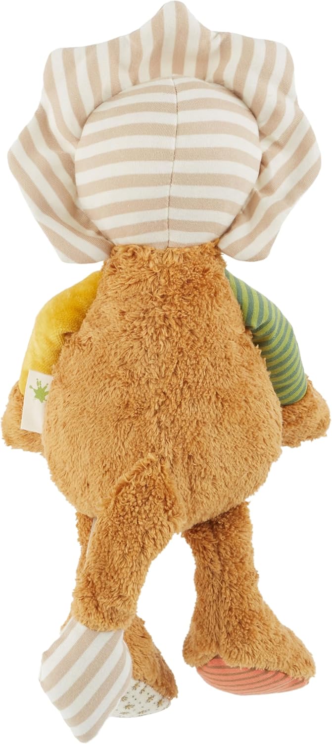 sigikid 39554 Kuscheltier, Braun/Weiss/Beige Braun/Bunt/Löwe, Braun/Bunt/Löwe