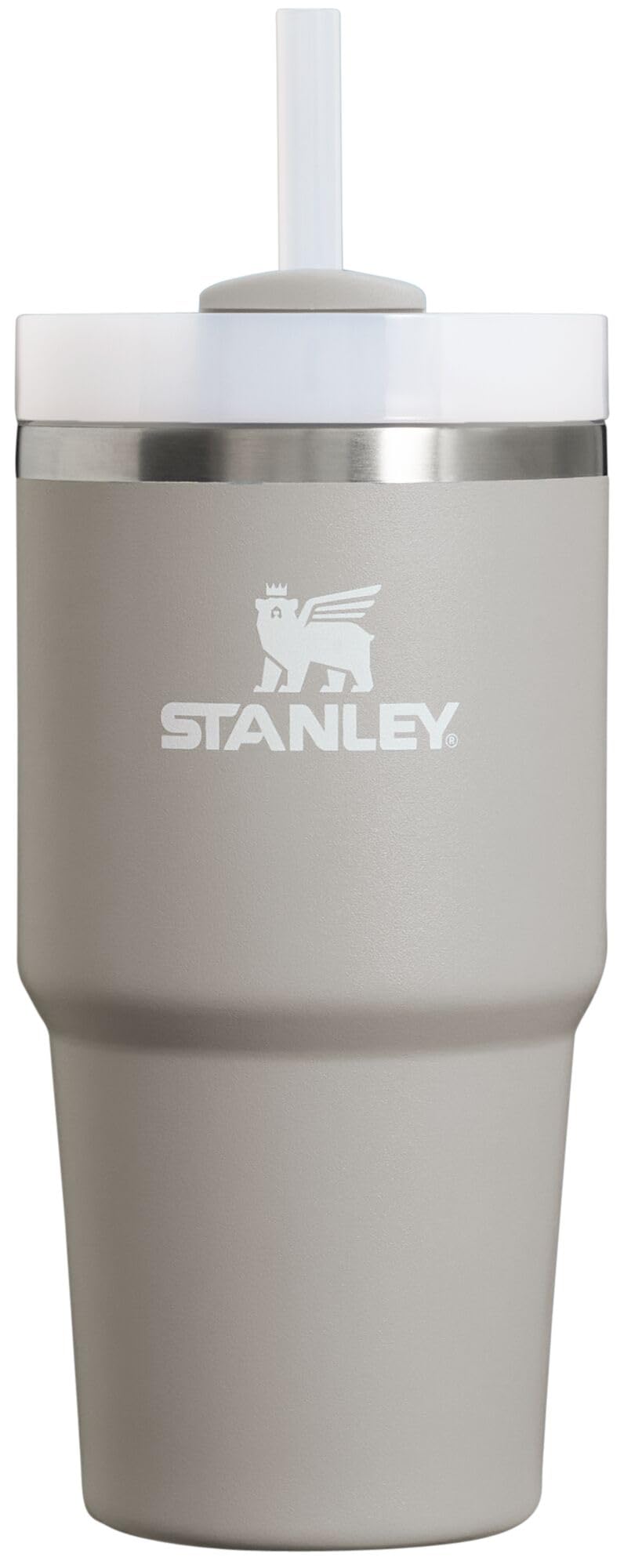Stanley Quencher H2.0 FlowState Vakuumisolierter Becher aus Edelstahl mit Deckel und Strohhalm für W