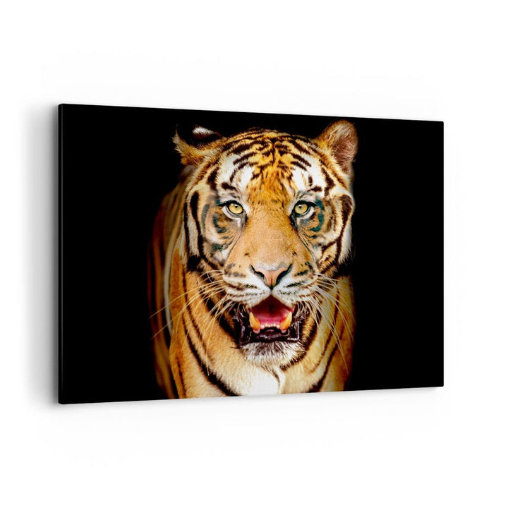 ARTTOR Bilder auf Leinwand 100x70cm Leinwandbild mit Rahmen tiger tier Gross Wanddeko Bild Schlafzim
