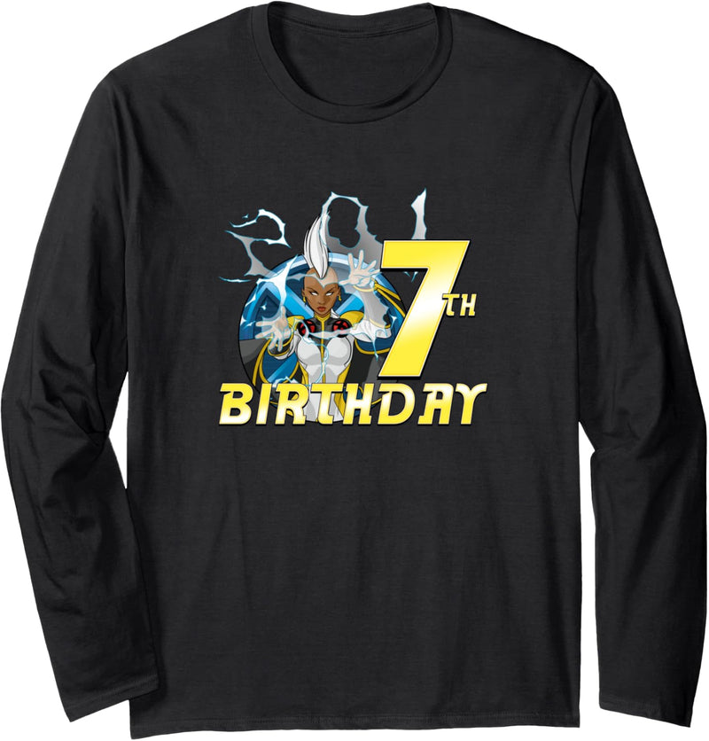 Marvel X-Men Storm 7th Birthday Portrait Langarmshirt