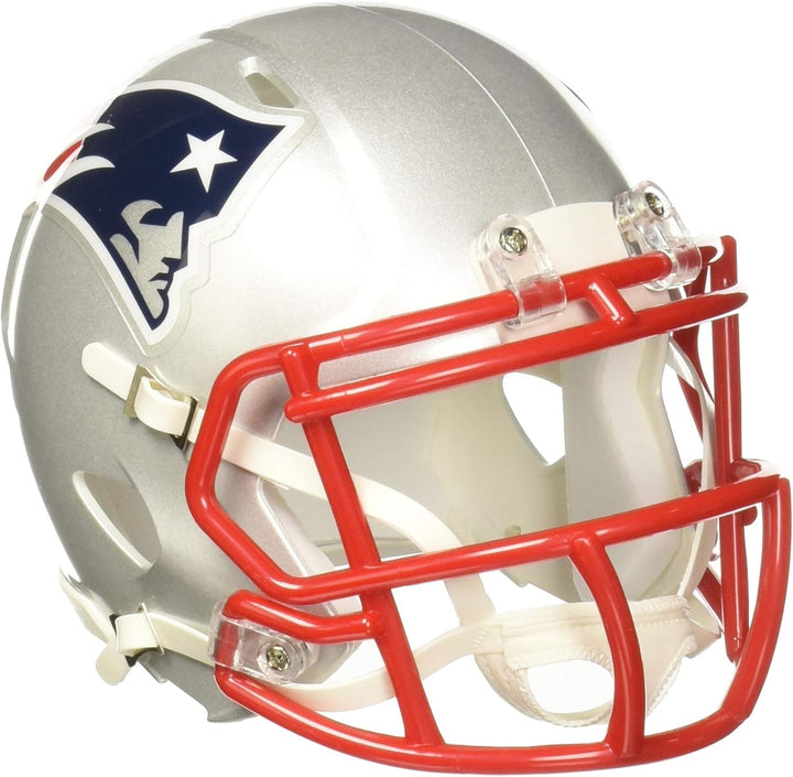 Riddell, Speed-Mini-Helm, NFL Revolution, Unisex England 7.5" x 6.5" New England Patriots, England 7