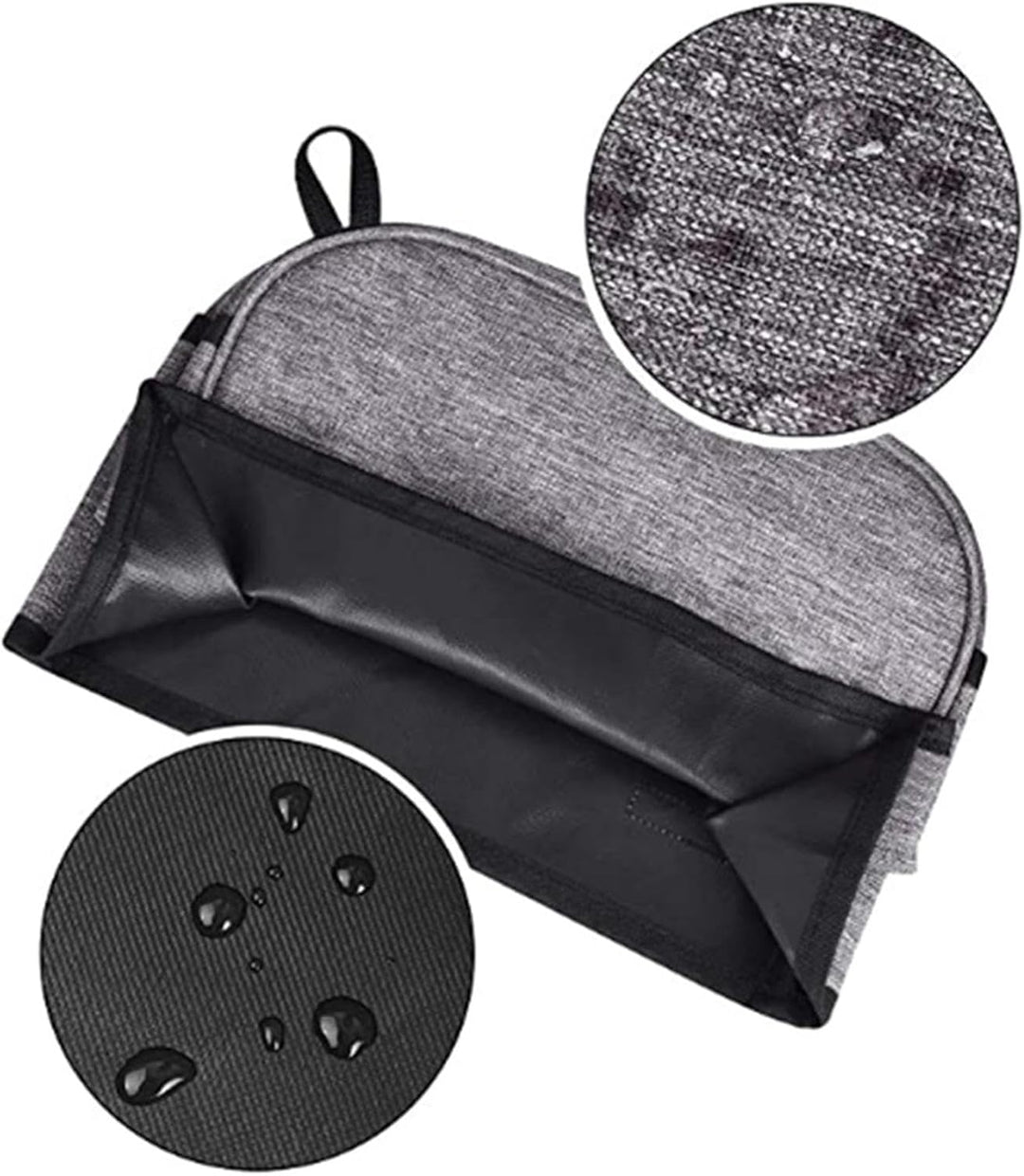 Toaster-Abdeckung, 2 Küchengeräte, und Fingerabdruckschutz mit Marmeladenverteiler-Halter und Toaste