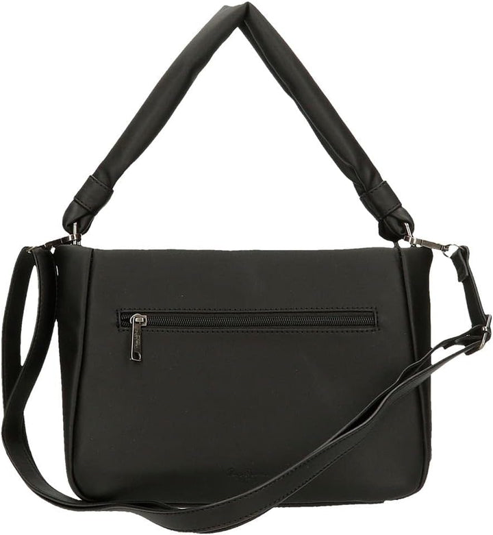 Pepe Jeans Schwarz Schultertasche, Schwarz Schultertasche