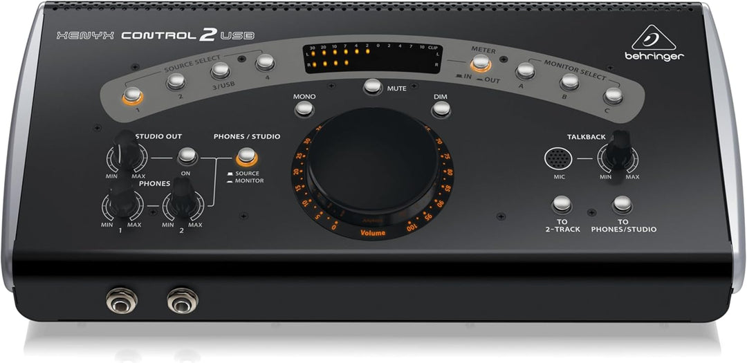 Behringer XENYX CONTROL2USB High-End Studio Control and Communication Center mit VCA-Steuerung und U