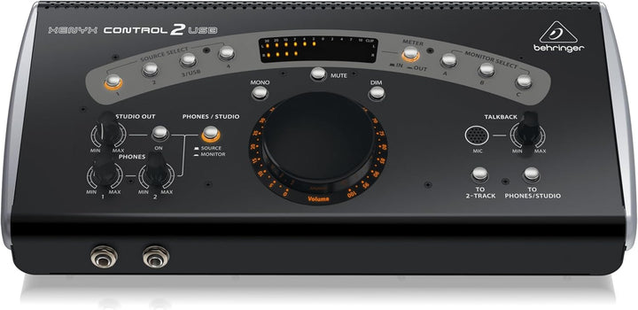 Behringer XENYX CONTROL2USB High-End Studio Control and Communication Center mit VCA-Steuerung und U