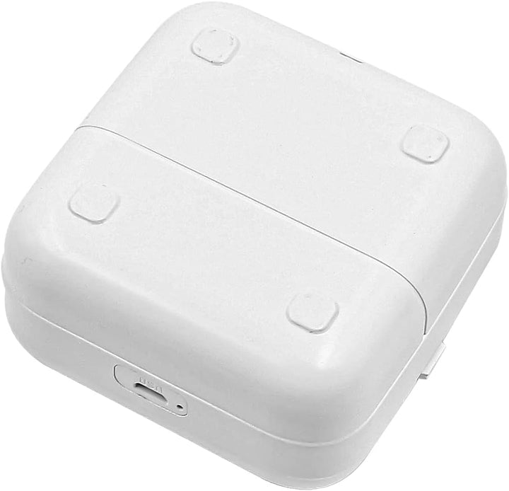 Hsthe Sea Mini-Drucker tragbar für Smartphone, kabelloser Thermodrucker, Fotodrucker mit 5 Papierrol