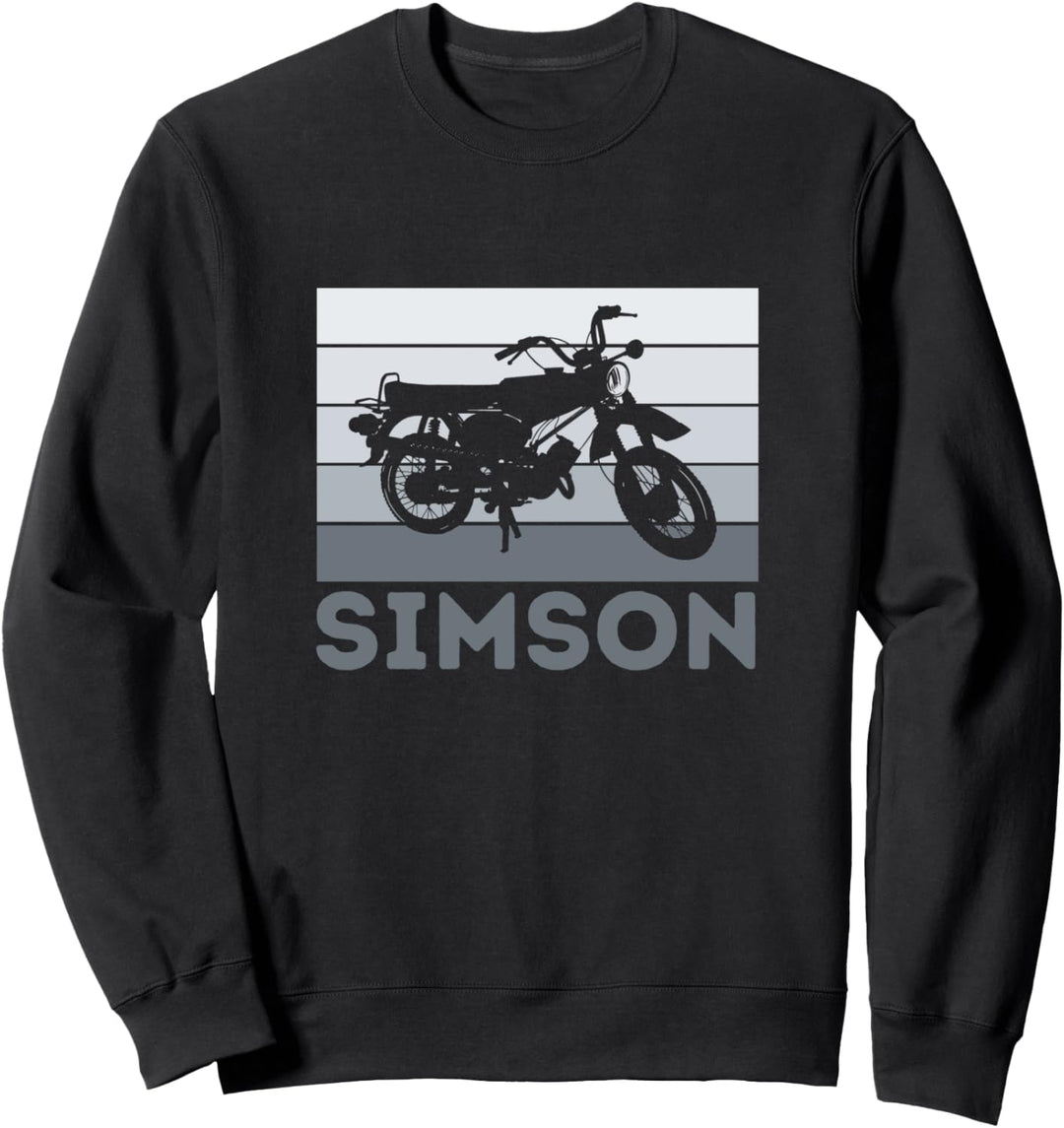 Simson DDR Moped Zweitakt S51 Vintage Sweatshirt