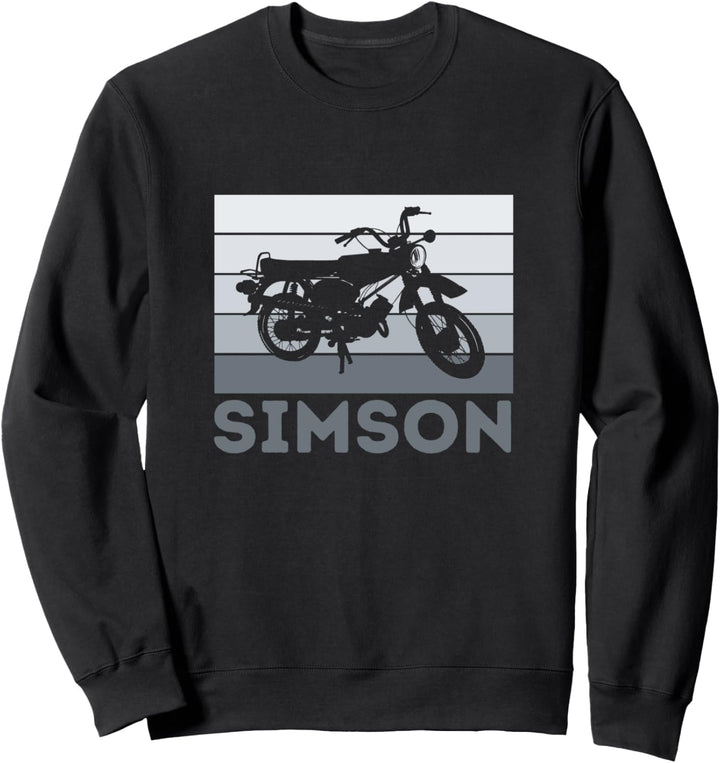 Simson DDR Moped Zweitakt S51 Vintage Sweatshirt