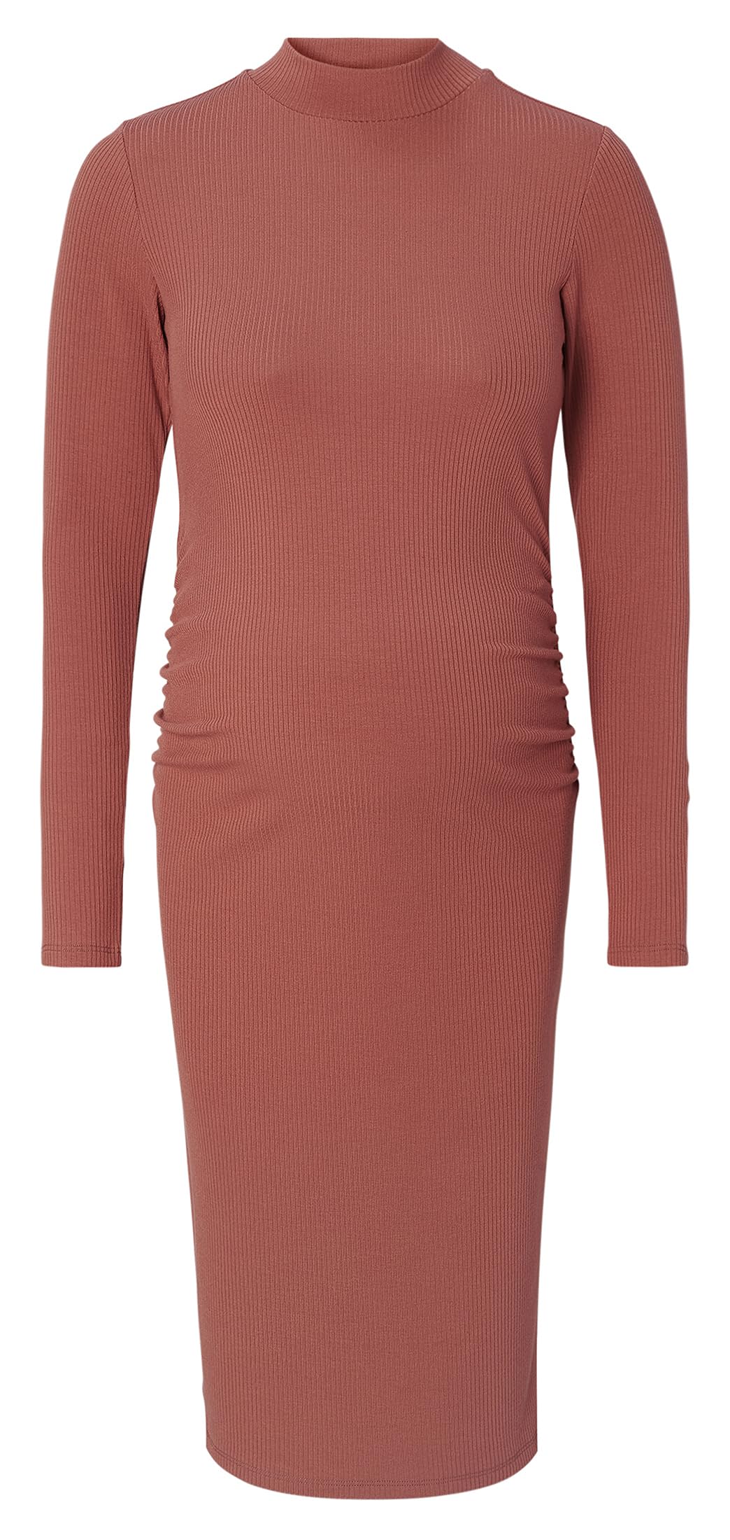 Noppies Damen Aima Rib Dress Ls Kleid S Sienna, S Sienna