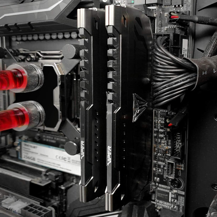 Patriot Viper Steel DDR4 8GB 3600MHz Single Module Gaming Arbeitsspeicher 8 Go 3600Mhz (1x8Go), 8 Go