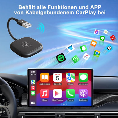 iPhone Wireless CarPlay Adapter, Wireless CarPlay Adapter Dongle für OEM, CarPlay Wireless Adpater f