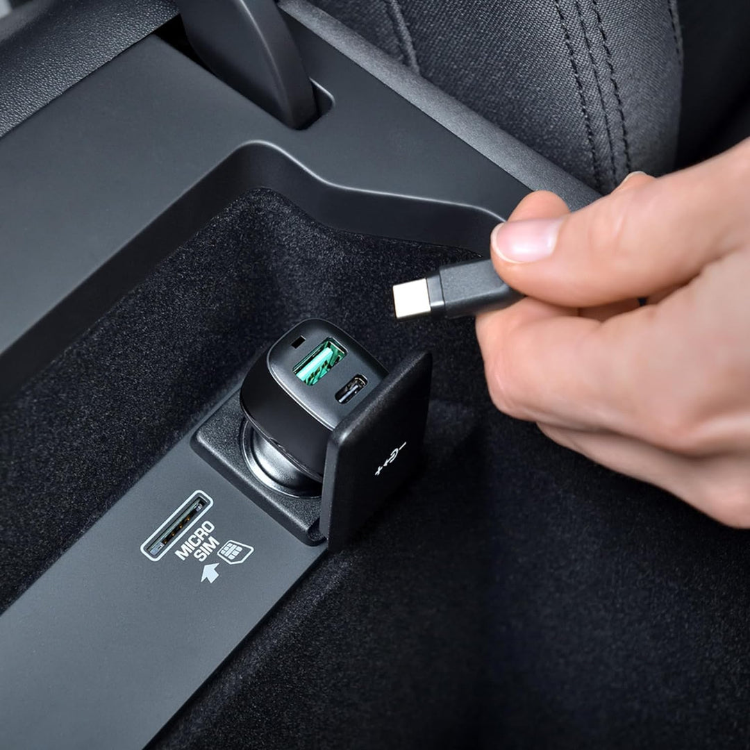 XLayer MagFix Pro Wireless KFZ Handyhalter mit USB-C Kabel und Kabellos Ladegerät Standby Kompatibel