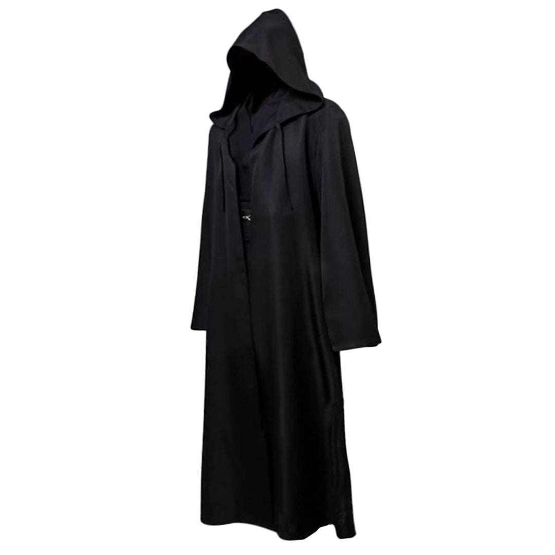 GraduationMall Umhang mit Kapuze Herren Damen Mittelalter Mantel Jedi Robe Ritter Fancy Halloween Co