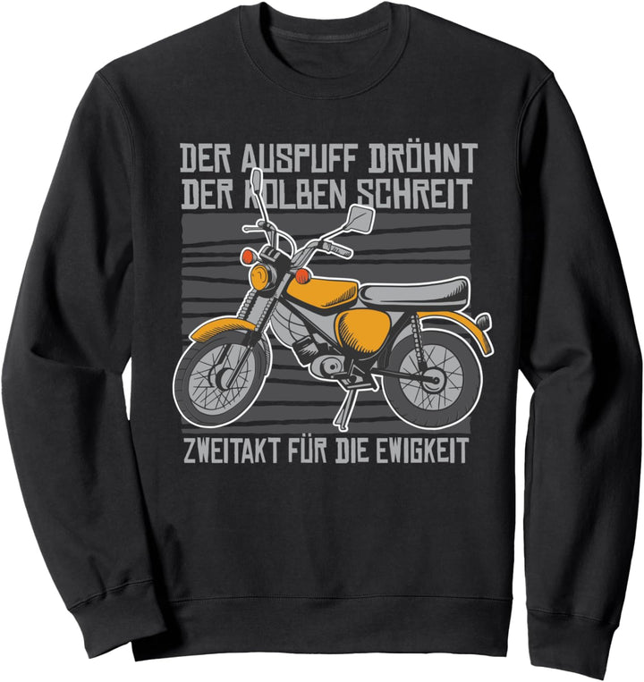 Suhl Simson S50 S51 Zweitaktmotor für die Ewigkeit Sweatshirt