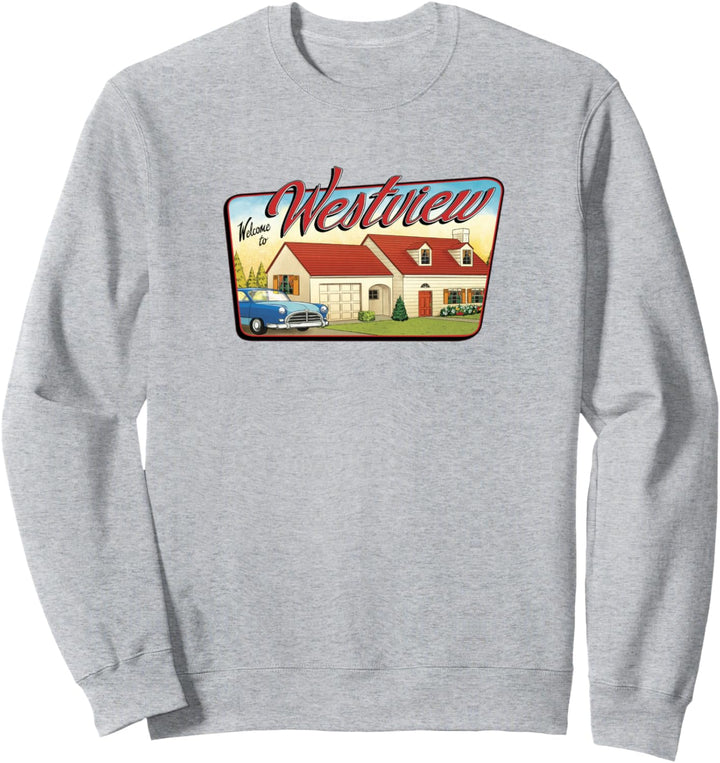 Marvel WandaVision Welcome To Westview Sweatshirt