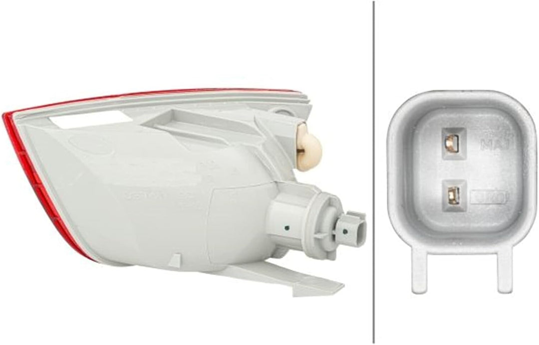 HELLA 2NE 354 068-011 Nebelschlussleuchte - 12V - links, Links