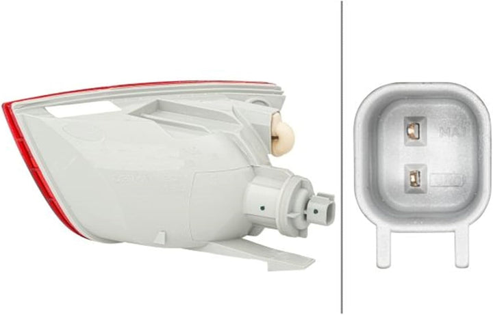 HELLA 2NE 354 068-011 Nebelschlussleuchte - 12V - links, Links