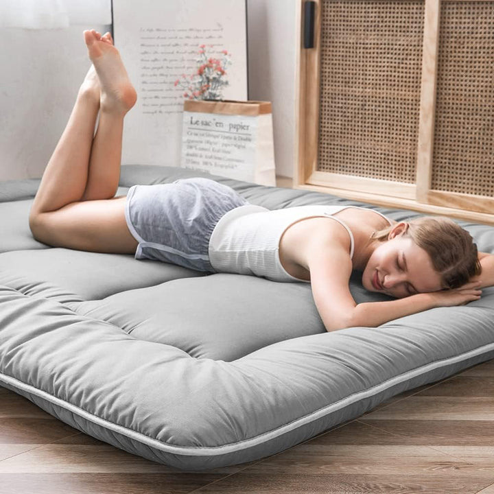 MAXYOYO Klappmatratze Futon Matratze Bodenmatratze Gepolsterte Japanische Tatami Gesteppte Bett, Dic