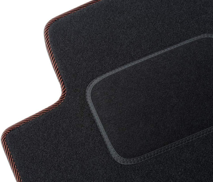 MOTOS Standard Velours-Fussmatten passend für Audi A2 1999-2005 - Standard, Gewebt, Braun fussmatten