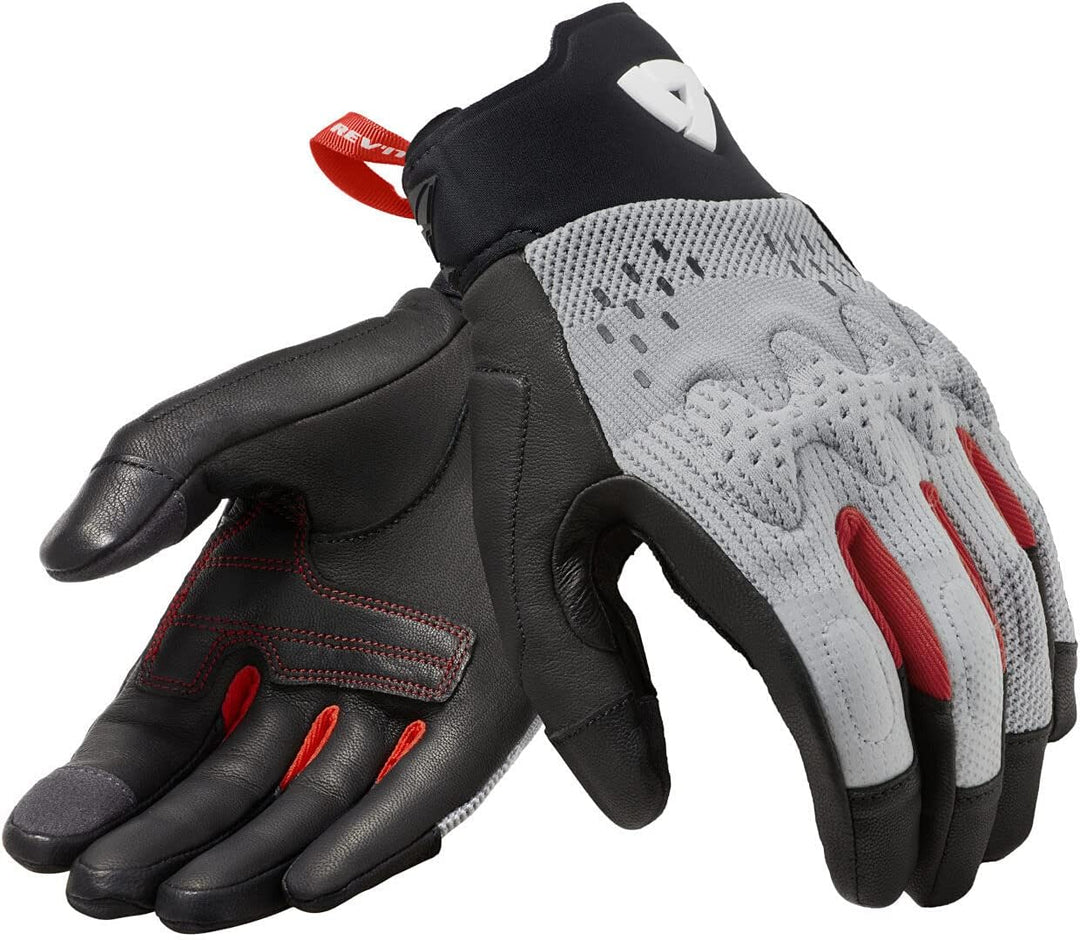 Revit Kinetic Motorradhandschuhe (Grey/Black,M)