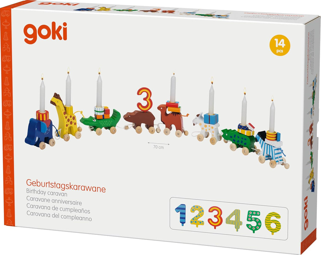 Goki GK108 - Geburtstagskarawane A Einzelpackung, A Einzelpackung