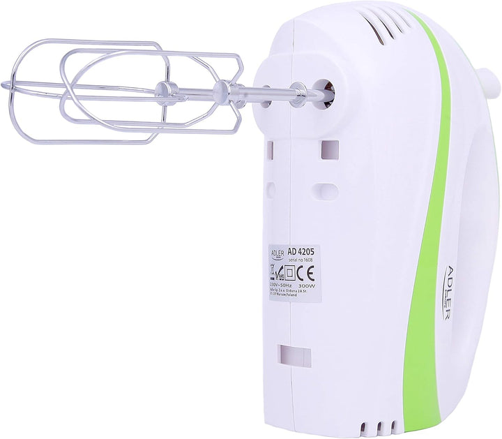 Adler Elektrischer Handrührer, Mehrfarbig, AD 4205g, Mehrfarbig