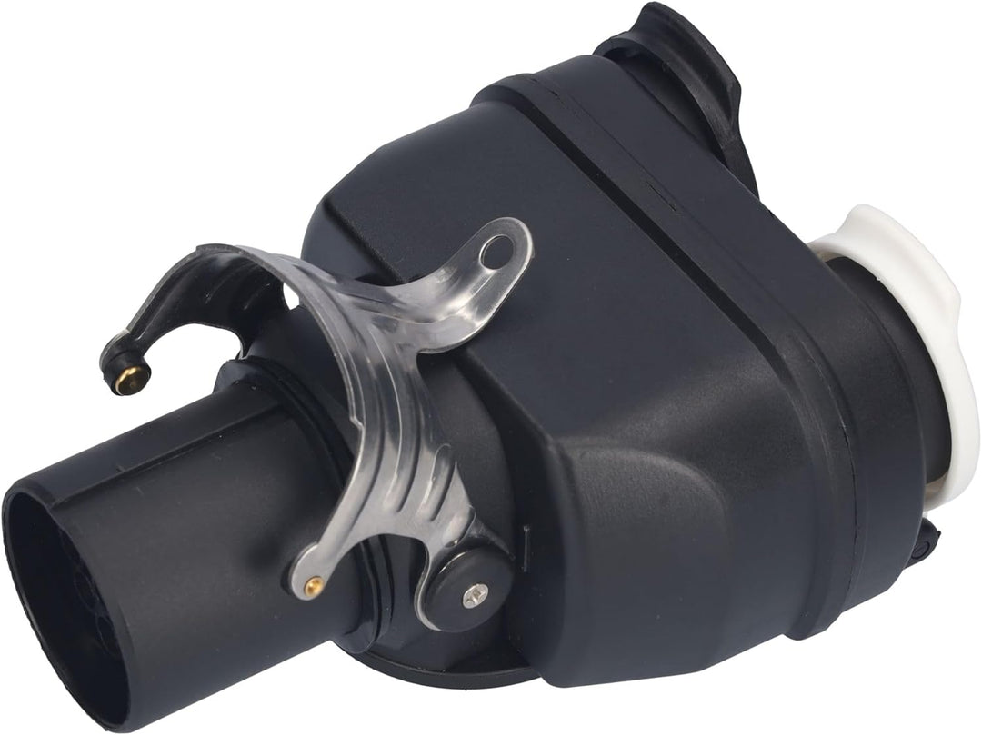 SAMETRUCK 24V LKW Kurzadapter 15pol auf 2X 7pol Stecker Steckdose Adapter Anhänger Trailer Auflieger