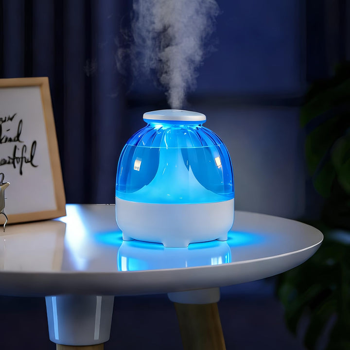 650 ml USB-Luftbefeuchter für Schlafzimmer, kühler Nebel, Luftbefeuchter, leiser Luftbefeuchter, USB