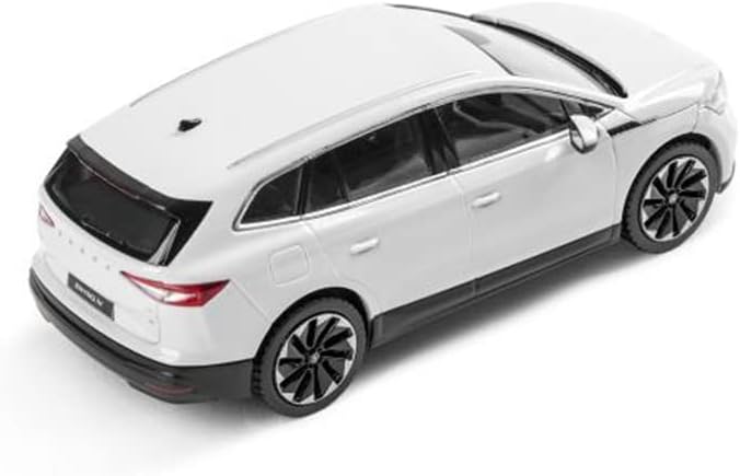 Skoda 5LA099300S9R Modellauto ENYAQ iV Miniatur, Massstab 1:43, weiss