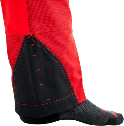 Pfanner 101761/3XL Schnittschutzhose "Ventilation" Grösse XXXL in rot/schwarz, 3XL