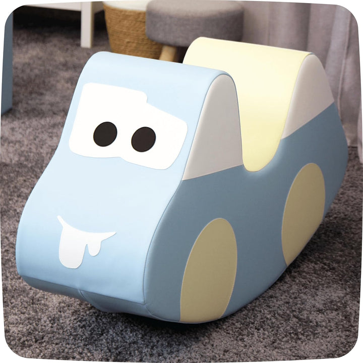 IGLU SOFT PLAY Schaukelpferd Kinder Schaukeltier Baby Schaukelspielzeug Spielzeug (Pastel), Pastel