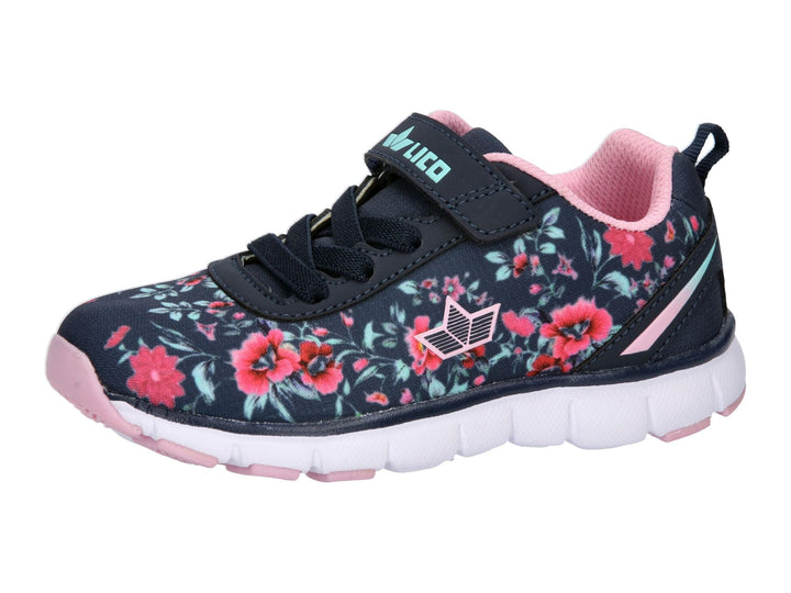 Lico Mädchen Sunflower Vs Sneaker 28 EU Marine Türkis Rosa, 28 EU Marine Türkis Rosa