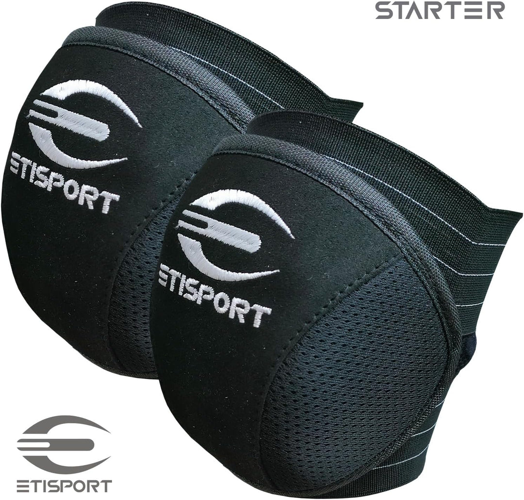 Schutzset, Handschuhe, Knieschützer, Schienbeinschützer für Rollhockey für Kinder Starter. Professio