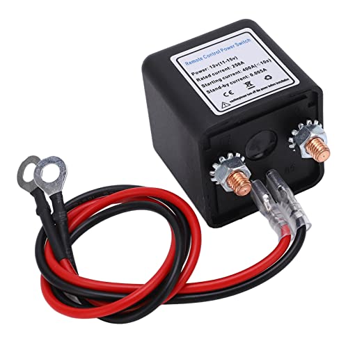 Batterie-Ferntrennschalter, 12 V 250 A Verbesserte Fernsteuerung Verhindert das Entladen der Batteri