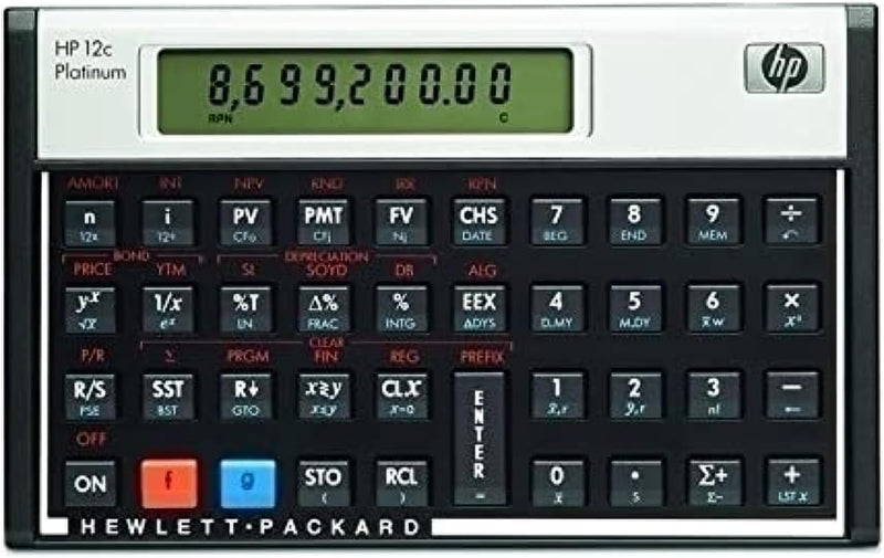 12C Financial Calculator (platinium version)