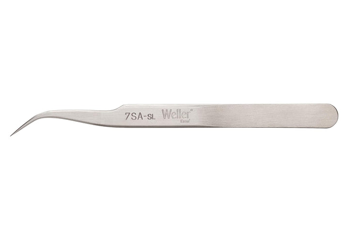 Weller Erem 7SASL Präzisionspinzette Gebogen, Ausgespart, Mit Feinen Spitzen