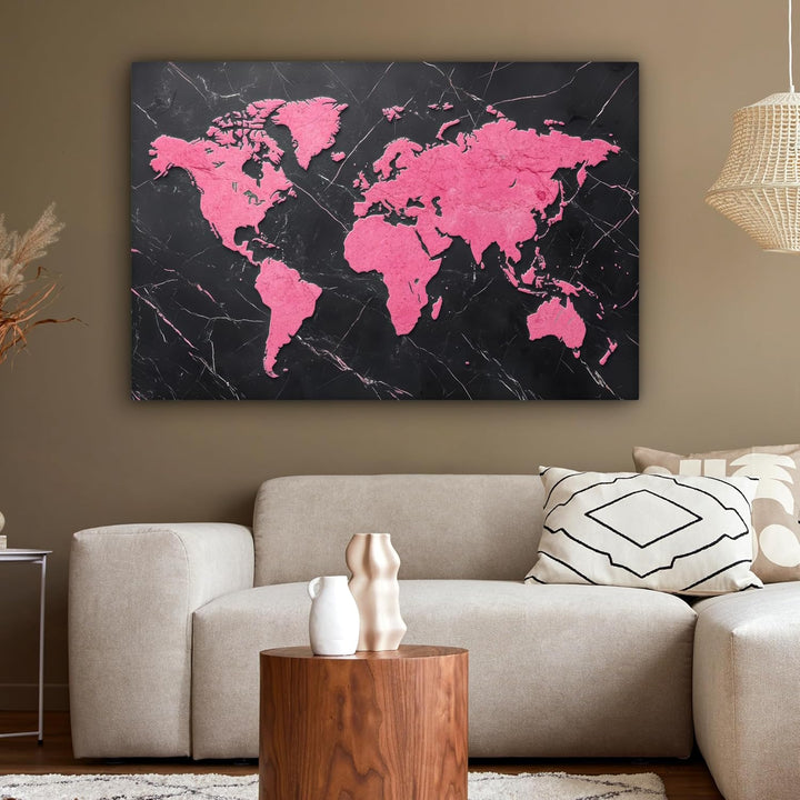 MuchoWow© Leinwandbild Gross 120x80 cm XXL Dekoration Wohnzimmer Bilder Pictures Wall Decoration Liv