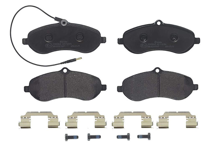 Brembo P 61 096 Bremsbelagsatz, Scheibenbremse - (4-teilig)