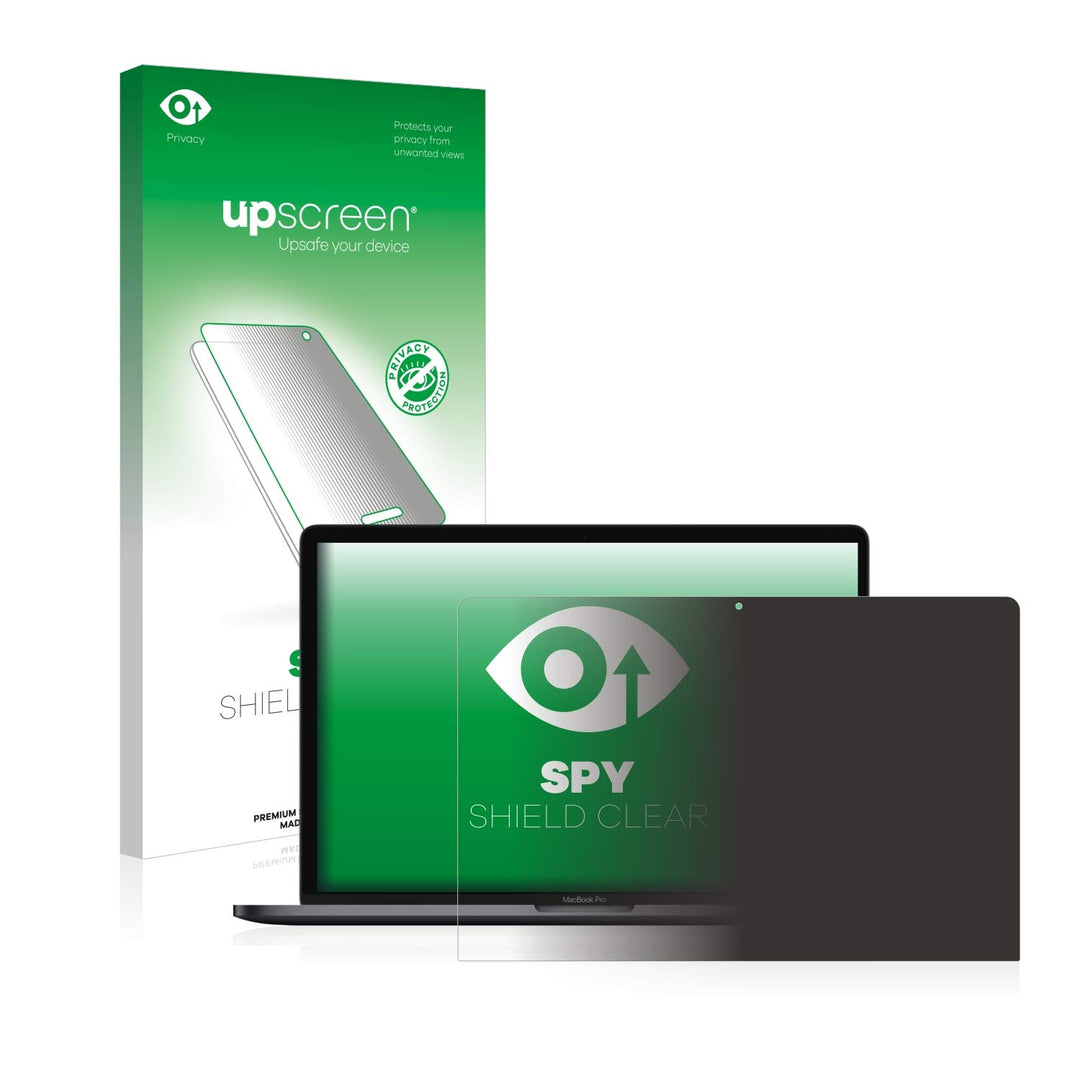 upscreen Anti-Spy Blickschutzfolie für Apple MacBook Pro 15" 2019 Privacy Screen Displayschutz-Folie