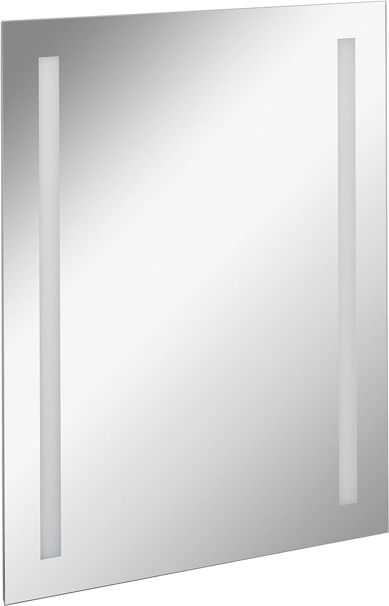 FACKELMANN LED Spiegel linear Mirrors/Wandspiegel mit LED-Beleuchtung/Masse (B x H x T): ca. 60 x 75