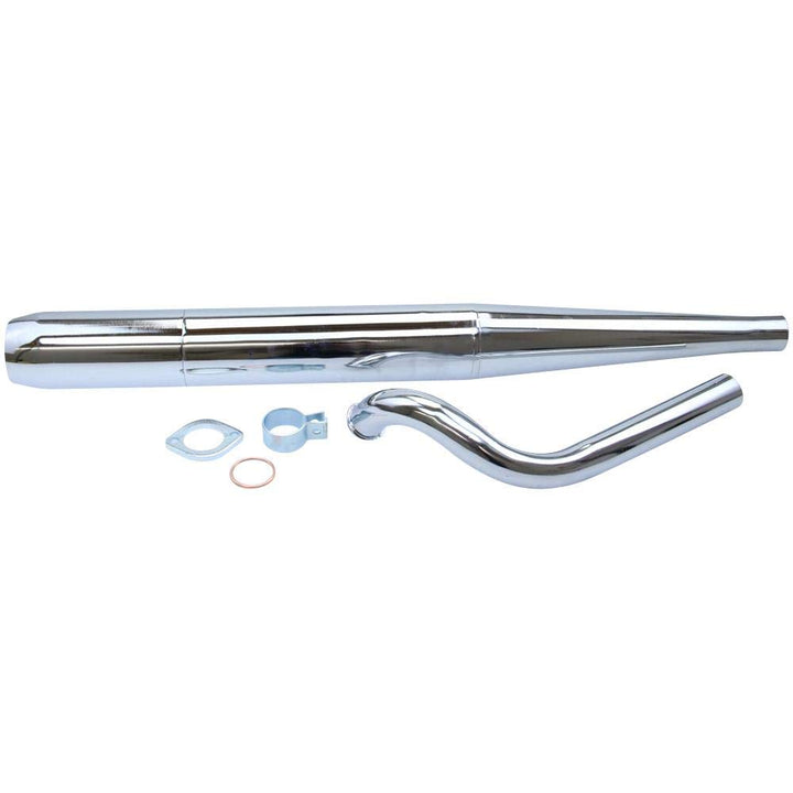Auspuff Kreidler Florett RS 6,3 PS Original Form Schalldämpfer + Flanschkrümmer 32mm