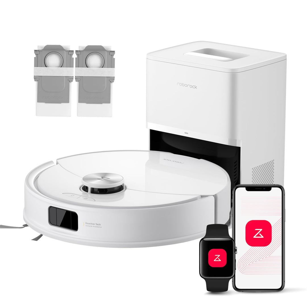 roborock Q10 S5+ Set Saugroboter mit Wischfunktion, 10.000 Pa HyperForce Saugkraft, Dual Anti-Tangle