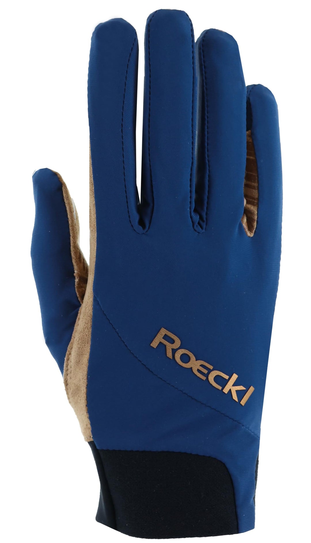 Roeckl Sports Reithandschuh MANIVA, Turnier Sommer Handschuh, 4 Farben, Grösse 6-11 6 Blau, 6 Blau