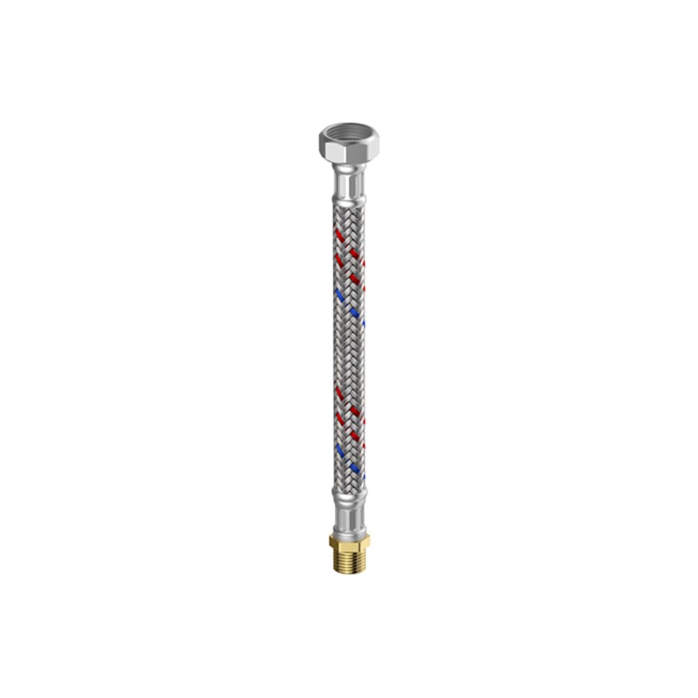 Meibes Silikonarm Meiflex verstärkte Schläuche für Sanitär/Heizung/Klima 1" F/M, 50 cm - M5725.1134.
