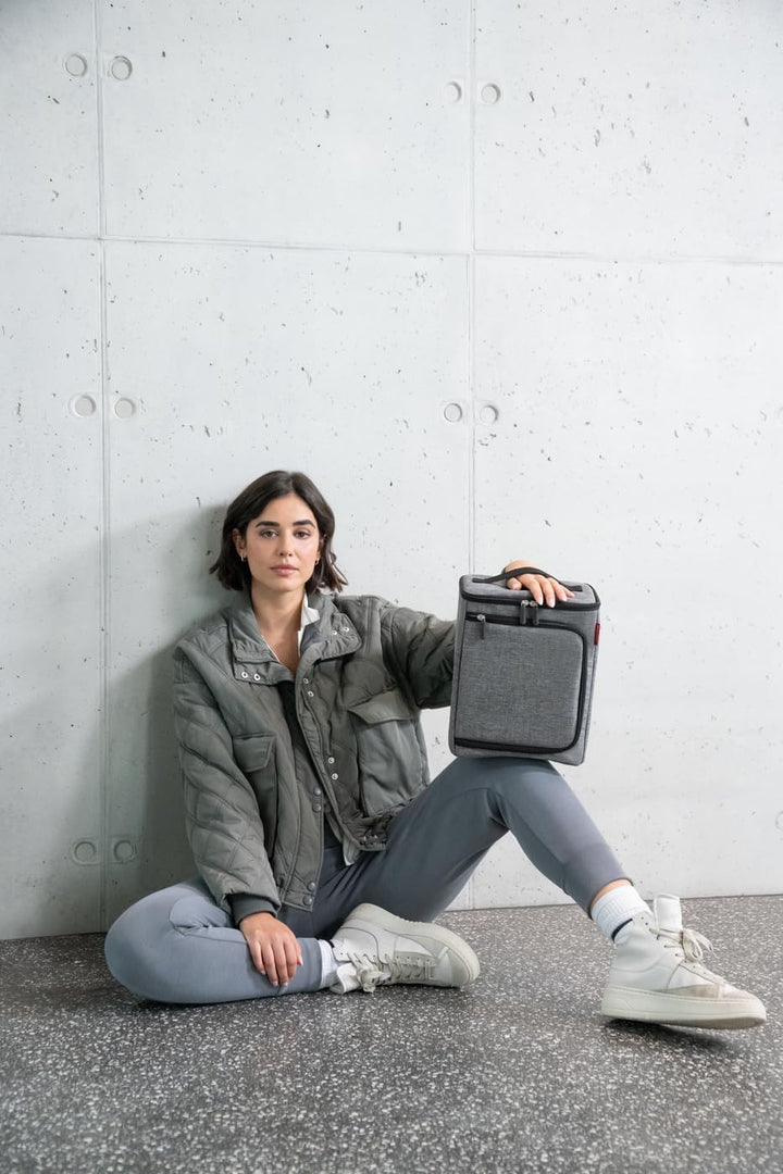 reisenthel coolerbox - Rundum flexibel, praktische Kühltasche mit Zwei Öffnungen twist silver, twist